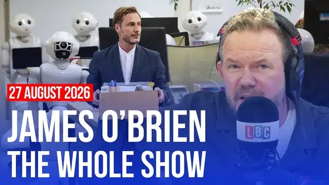 Video thumbnail for How will AI change human existence? | James O'Brien - The Whole Show