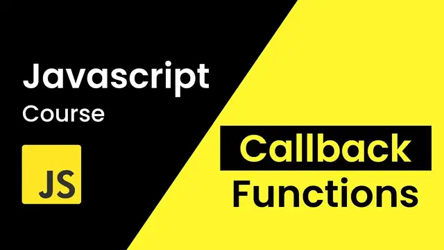Video thumbnail for JavaScript Callbacks, Anonymous & Recursive Functions _ JavaScript Tutorial for Beginner