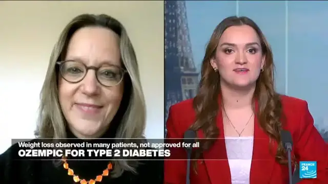 Video thumbnail for Ozempic for type 2 dibates: Weight loss observed in many patients but not approved for all