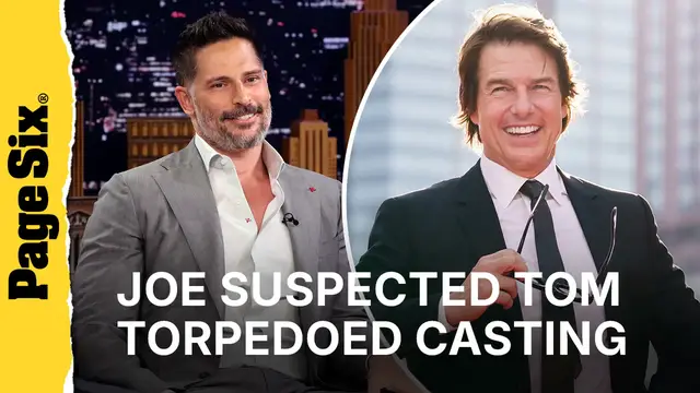 Video thumbnail for Joe Manganiello's team suspected Tom Cruise of torpedoing his casting in Amazon's Jack Reacher show