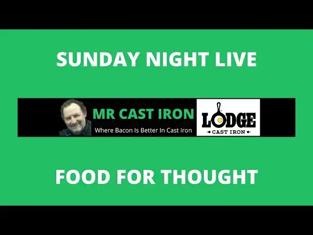 Video thumbnail for Sunday Night Live with Mr Cast Iron - Food For Thought - (Episode 1) The Lord's Prayer