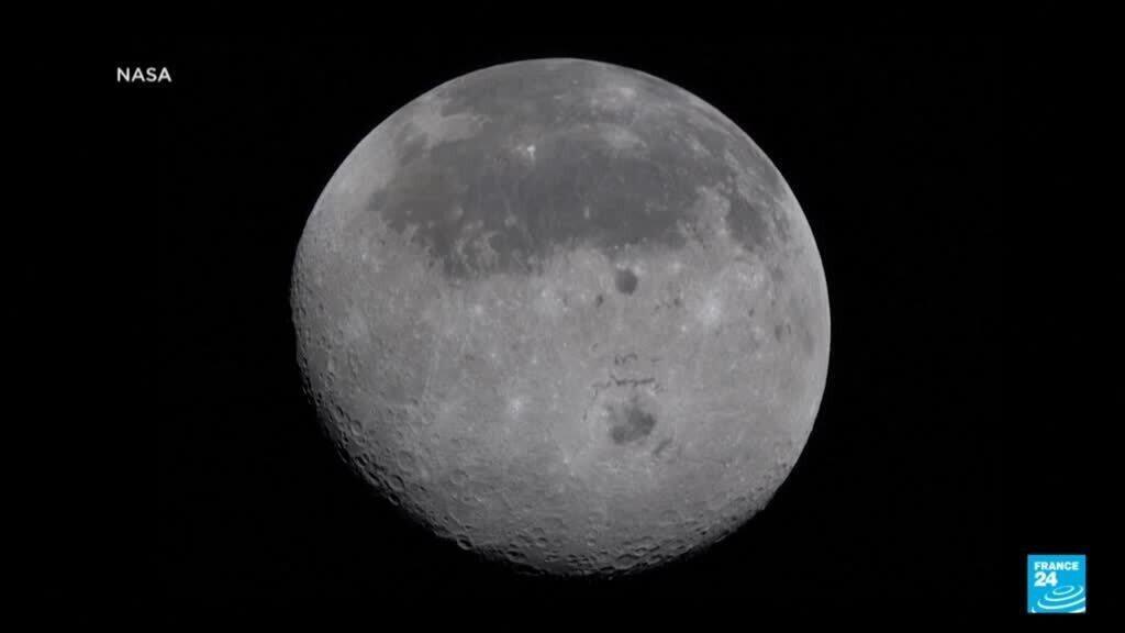 Video thumbnail for Artemis II crew start trip home after milestone-rich lunar flyby