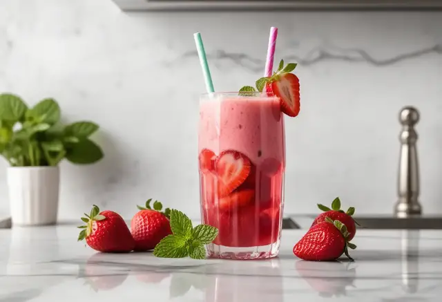 Video thumbnail for Starbucks Pink Drink Recipe