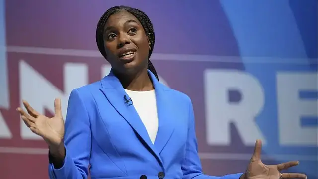 'Video thumbnail for Conservative Party's Badenoch no longer identifies as Nigerian'