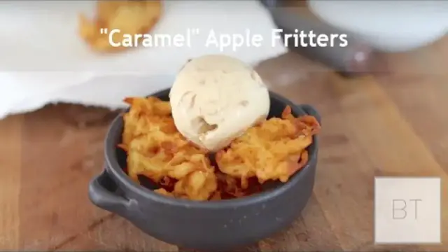 'Video thumbnail for "Caramel" Apple Fritters'