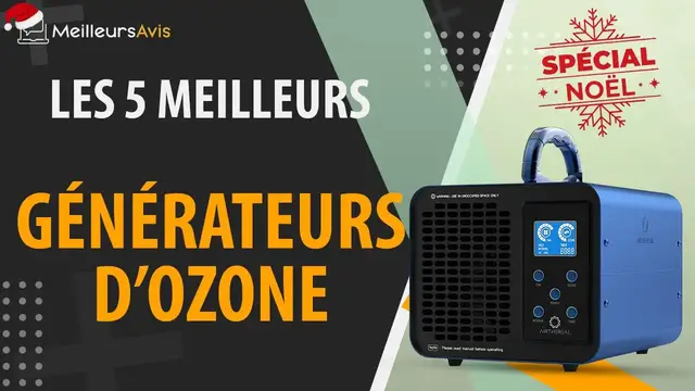 Video thumbnail for 🎁 MEILLEUR GÉNÉRATEUR D'OZONE - NOËL 2022 (Comparatif & Guide d'achat)