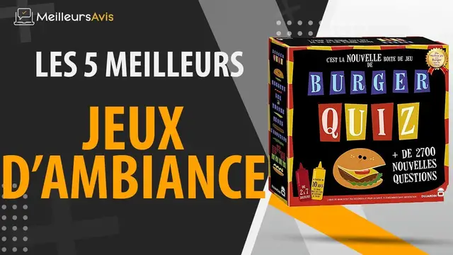 Video thumbnail for ⭐️ MEILLEURS JEUX D'AMBIANCE - Avis & Guide d'achat (Comparatif 2021)