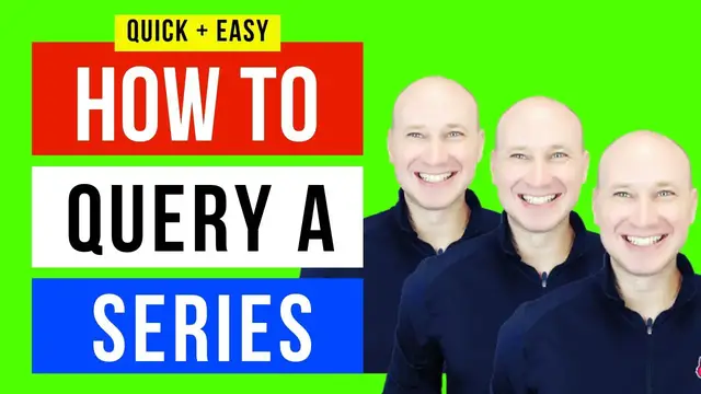 Video thumbnail for How Do You Query A Series