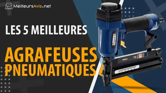 Video thumbnail for ⭐️ MEILLEURE AGRAFEUSE PNEUMATIQUE - Avis & Guide d'achat (Comparatif 2022)