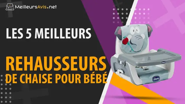 Video thumbnail for ⭐️ MEILLEUR REHAUSSEUR DE CHAISE POUR BÉBÉ - Avis & Guide d'achat (Comparatif 2021)