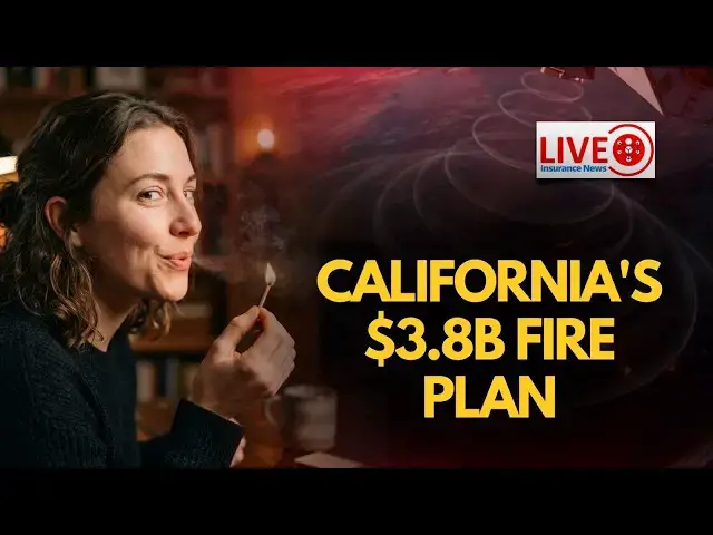 Video thumbnail for California's $3.8B Wildfire Fix — And What It Means for Your Home Insurance | Live Insurance News