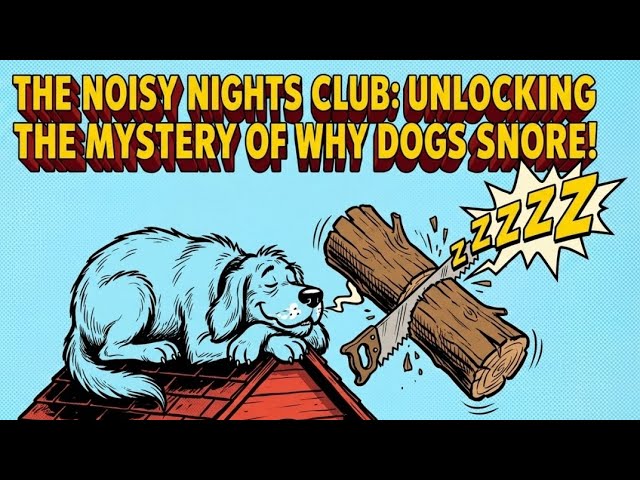 Video thumbnail for Why Do Dogs Snore So Loud?
