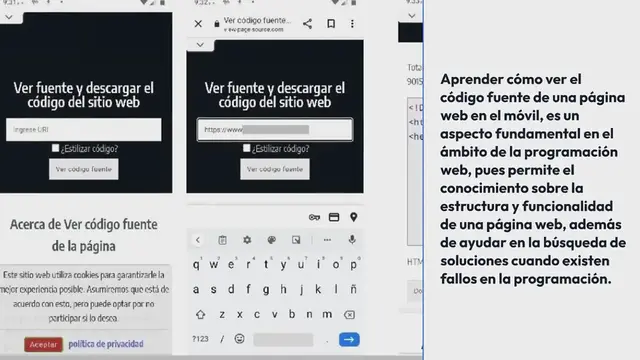 Video thumbnail for Cómo ver el código fuente de una web en el móvil