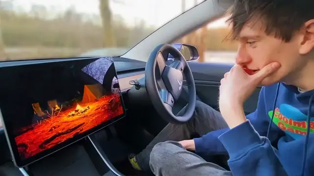 Video thumbnail for NEW Tesla Model 3 Easter Egg hidden in Camp Mode!