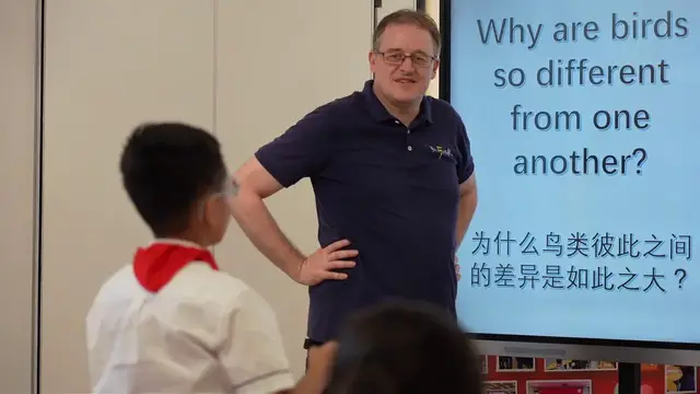 Video thumbnail for China: U.S. Educator Brings Fresh Approach to Classrooms in Chongqing.