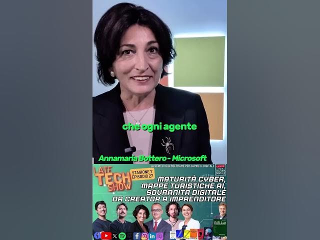 Video thumbnail for Annamaria Bottero al Late Tech Show e le aziende AI di frontiera