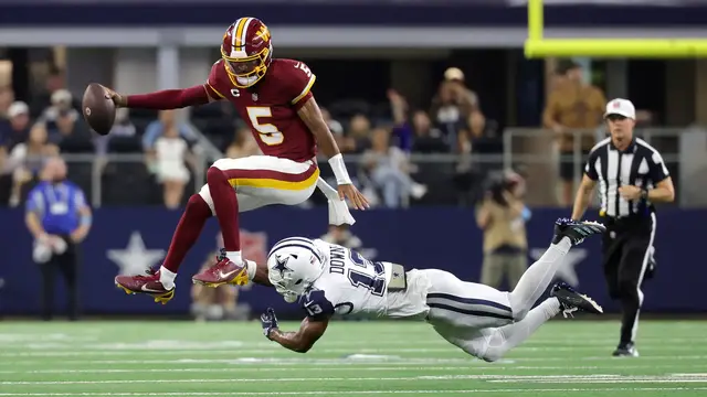 Video thumbnail for Jayden Daniels' Elbow Injury: Optimism Despite Setbacks