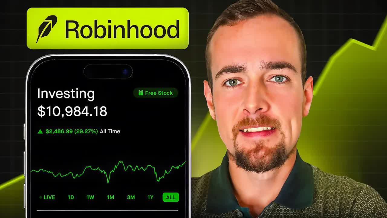 Video thumbnail for Ryan Scribner: robinhood investing for beginners in 2026 | ultimate guide