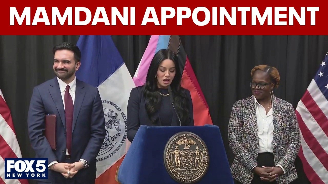 Video thumbnail for FULL: Mamdani announces trans director to lead NYC LGBTQ+ office