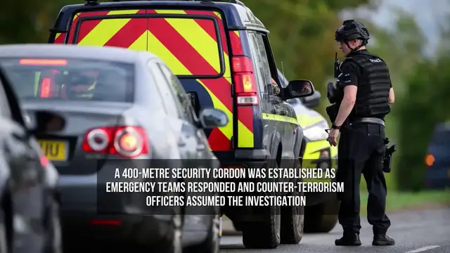 Video thumbnail for Five Arrested as Counter-Terror Police Investigate Incident Near RAF Fairford.