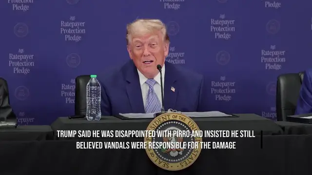 Video thumbnail for Trump Keeps Pirro Despite Criticism Over Reflecting Pool Case.