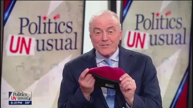 'Video thumbnail for Republican candidate Curtis Sliwa takes off his beret: Politics Unusual'