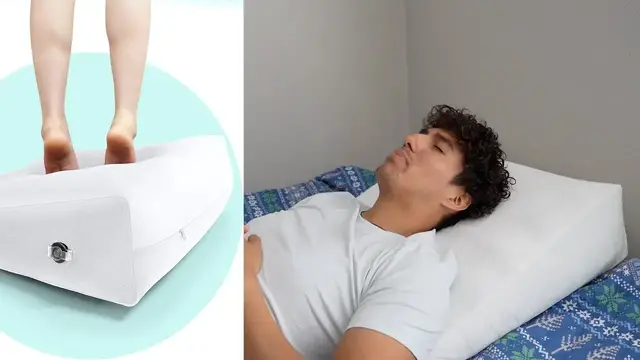 Video thumbnail for BLABOK Inflatable Wedge Pillow Review