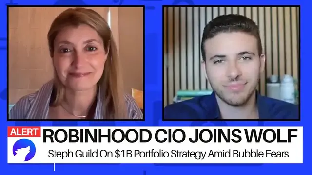 Video thumbnail for wolf financial: robinhood cio on ai profits and t-bills allocation