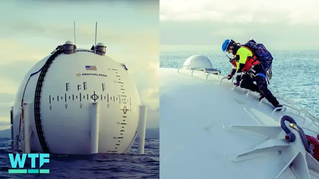 'Video thumbnail for The orb-like Ocean-2 turns wave power into renewable energy'