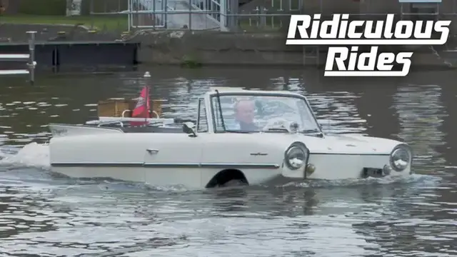 'Video thumbnail for Amphicar - The Car That Is Also A Boat'
