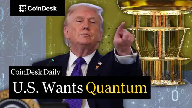 Video thumbnail for Trump signs orders to build a quantum computer