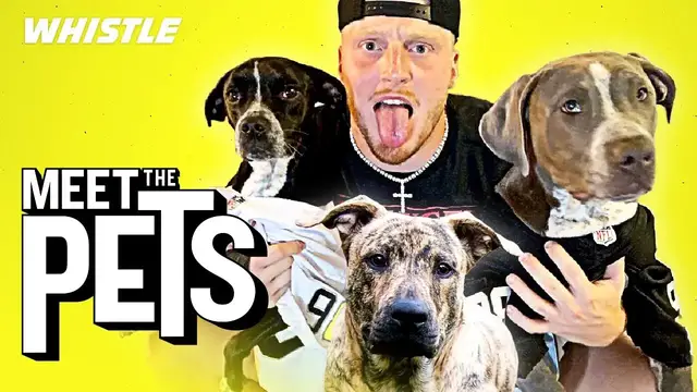 'Video thumbnail for Raiders DE Maxx Crosby Is The BIGGEST Dog Lover In Football!'