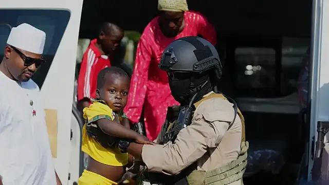 Video thumbnail for Nigerian troops free 62 hostages, kill 2 militants in northwest