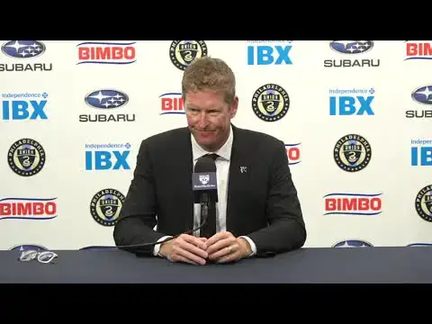 Video thumbnail for stream punk soccer: jim curtin's union react to inter miami loss, fan frustration after 2-1 defeat