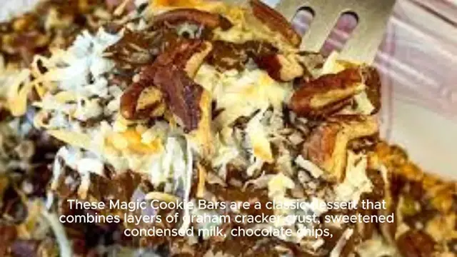 Video thumbnail for Eagle Brand Magic Cookie Bars