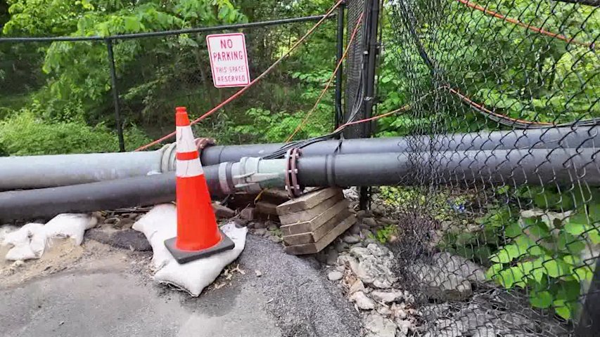 Video thumbnail for Greenburgh residents still waiting for answers after 2 years living near loud pumping station, exposed sewage