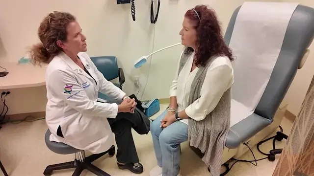 Video thumbnail for Suffolk ovarian cancer survivor urges women not to ignore warning signs