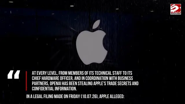 Video thumbnail for OpenAI addresses Apple lawsuit over 'trade secret theft' allegations: 'We believe in fair competition'