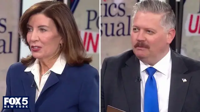Video thumbnail for Politics Unusual: Gov. Hochul, Brooklyn GOP Party Chairman McCabe