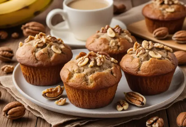 Video thumbnail for Banana Nut Muffins