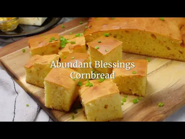 Video thumbnail for Abundant Blessings Cornbread | Easier Eats