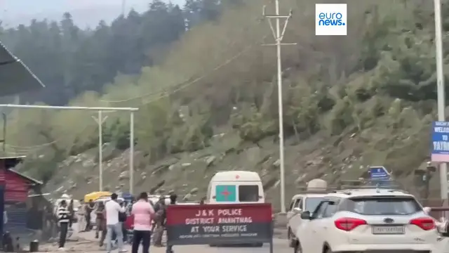 Video thumbnail for At least 20 tourists killed as gunmen open fire in India-controlled Kashmir, police say