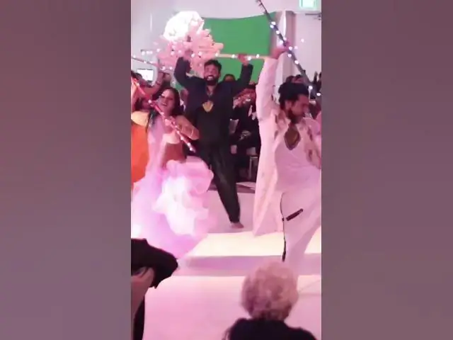 Video thumbnail for Bhangra Fusion with sticks ! Wedding choreography