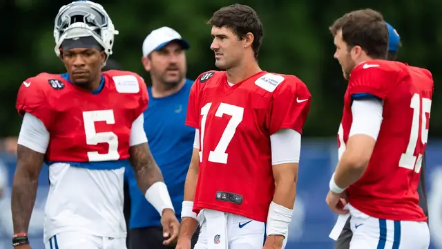 'Video thumbnail for Who Should Be the Indianapolis Colts' Quarterback?'