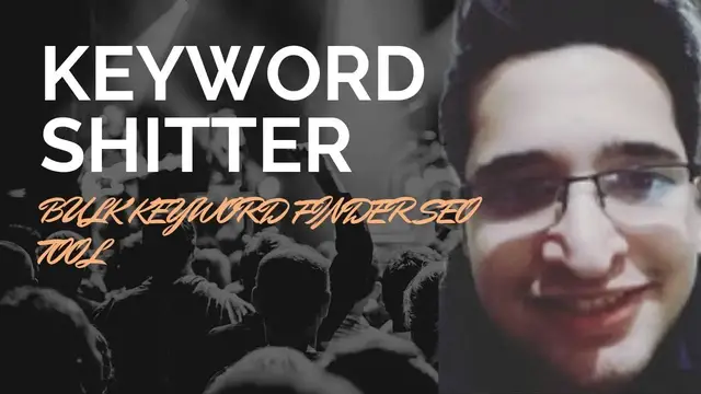 Video thumbnail for Keyword Shitter | Bulk Keyword Finder | Seo Tool