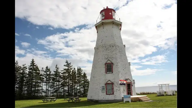 Video thumbnail for Panmure Island Lighthouse in Prince Edward Island