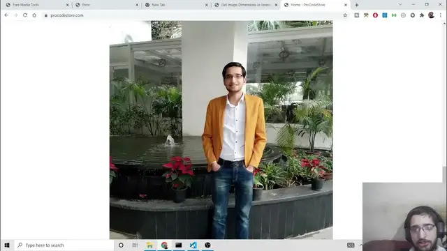 Video thumbnail for Javascript Project to Get Image Dimensions (Width Height) of Image From URL Using Image Constructor