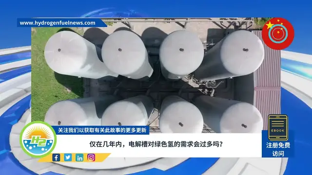 Video thumbnail for [Chinese] Will green hydrogen demand be too much for electrolyzers in only a few years?