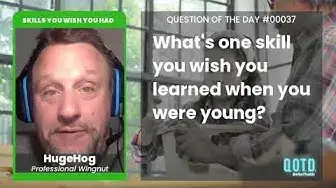 Video thumbnail for HugeHog wishes he'd mastered carpentry. A builder at heart!