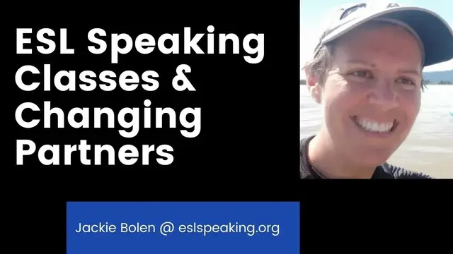 Video thumbnail for Change Partners Often in ESL Speaking and Conversation Classes | Changing Partners TEFL Class